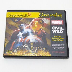 Marvel GraphicAudio Civil War Audiobook Stuart Moore 6 Hours 6 CDs Stuart Moore